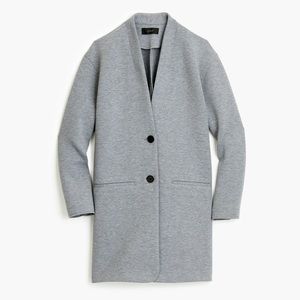 J.Crew Drapey heather grey jacket size XS